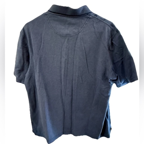 Men's Blue Argyle Polo Shirt - Picture 2 of 3